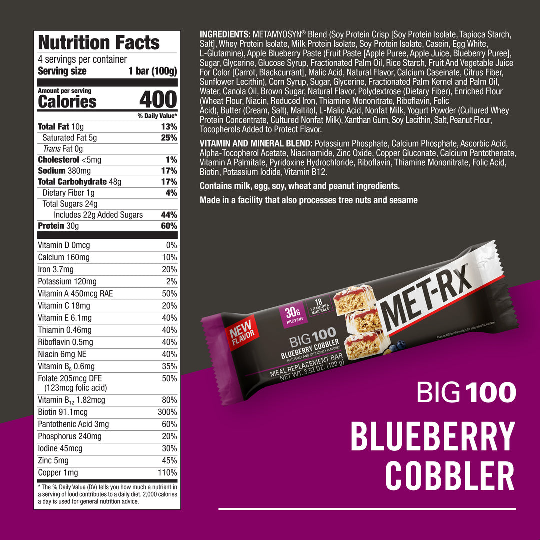 Big 100 Blueberry Cobbler