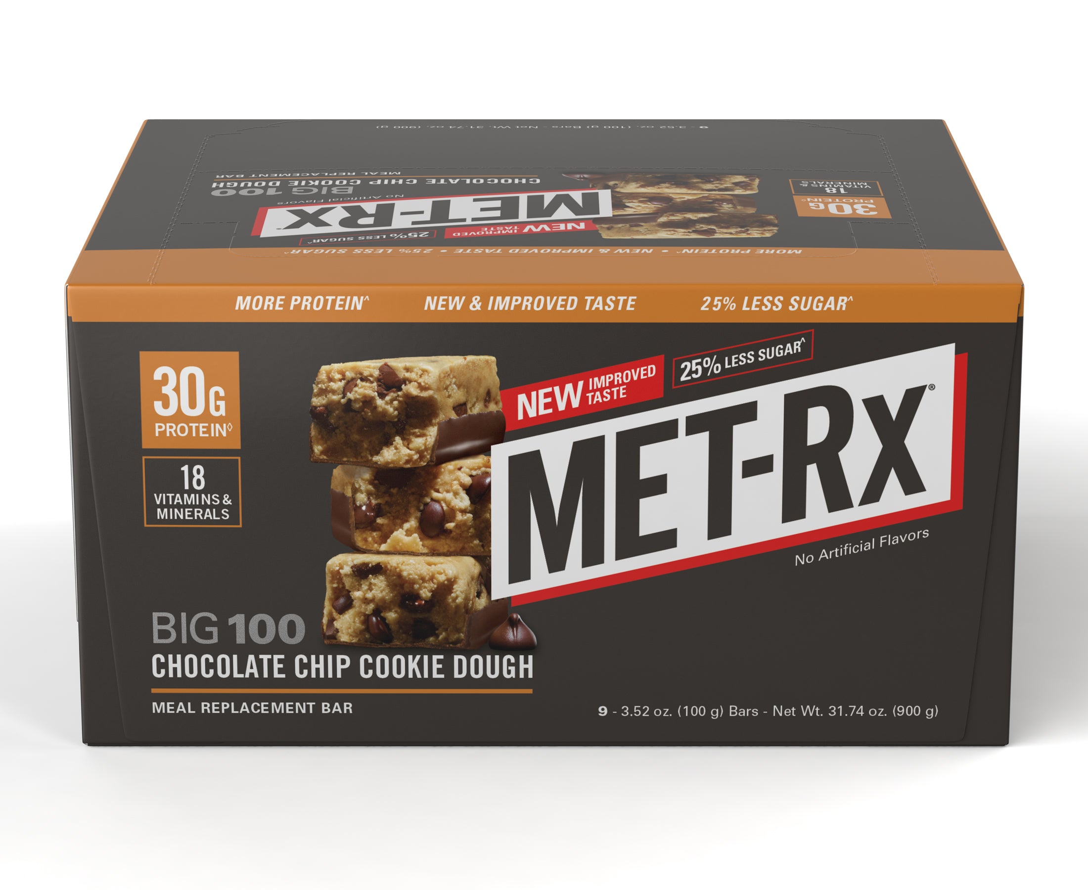 Big 100 Chocolate Chip Cookie Dough – MET-Rx