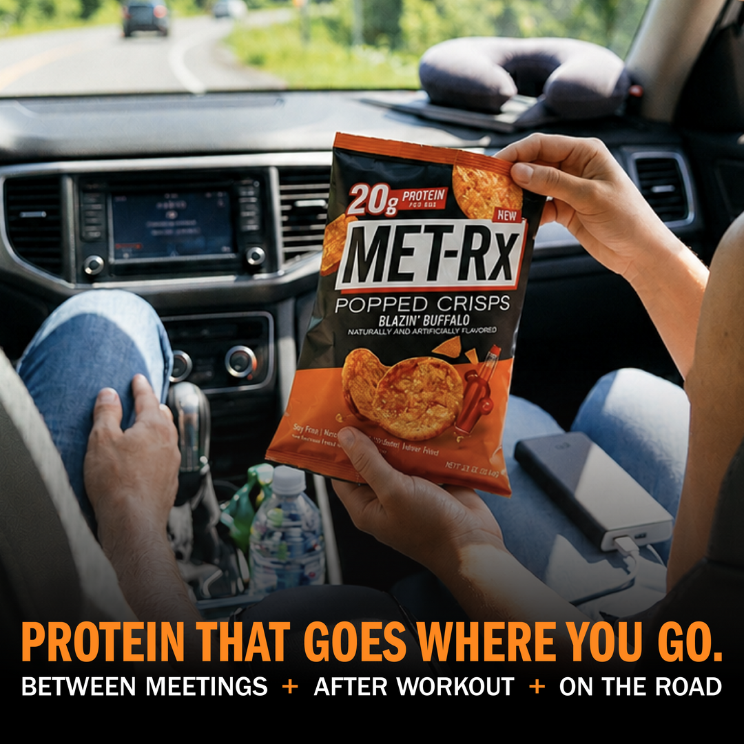 Met-Rx Popped Crisps Blazin' Buffalo (6 Bags)