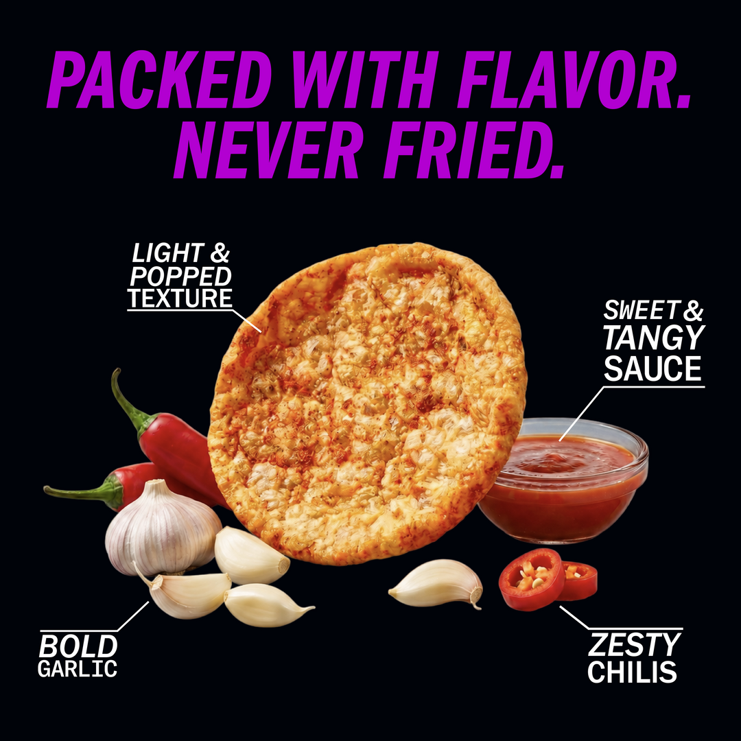 Met-Rx Popped Crisps Kickin' Sweet Chili (6 Bags)