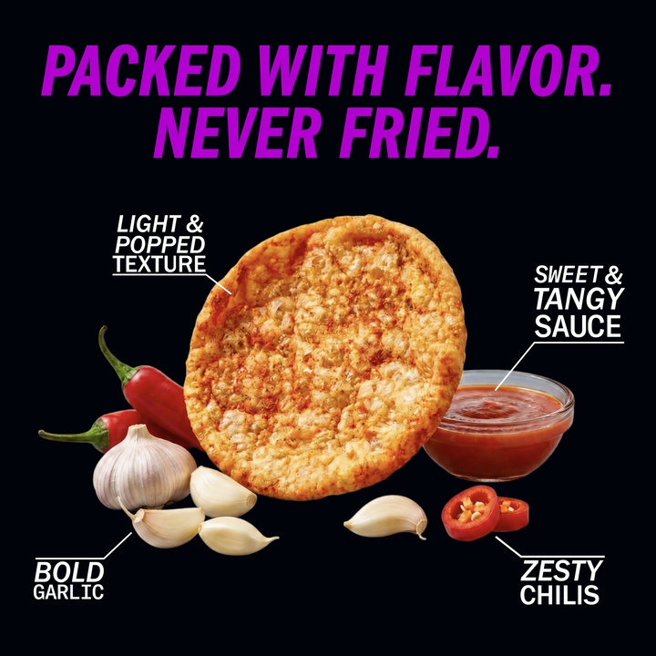 Met-Rx Popped Crisps Kickin' Sweet Chili (6 Bags)