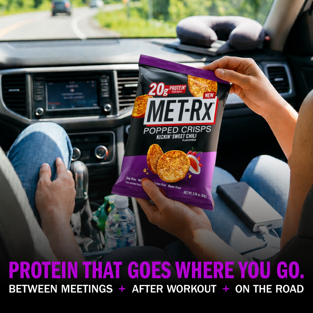 Met-Rx Popped Crisps Kickin' Sweet Chili (6 Bags)