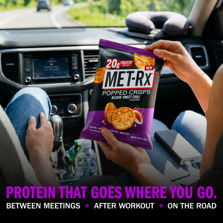 Met-Rx Popped Crisps Kickin' Sweet Chili (6 Bags)