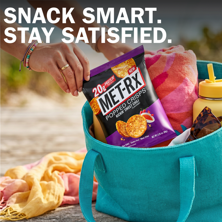Met-Rx Popped Crisps Kickin' Sweet Chili (6 Bags)